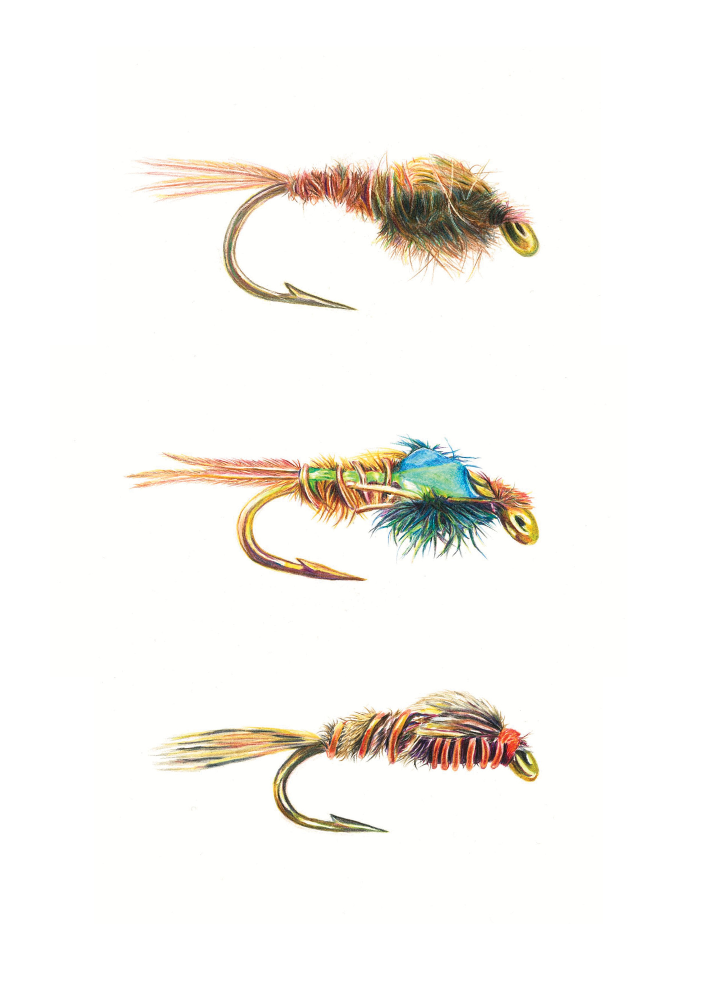 Pheasant Tail Trio